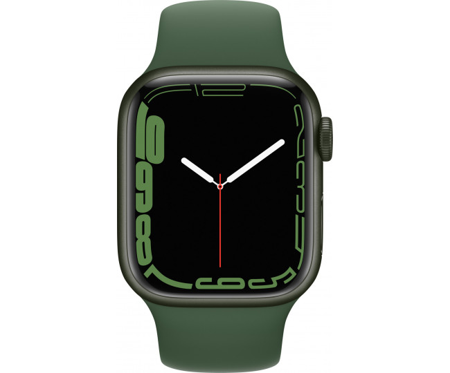 Apple Watch Series 7 GPS 45mm Green Aluminum Case With Green Sport Band (MKN73) 